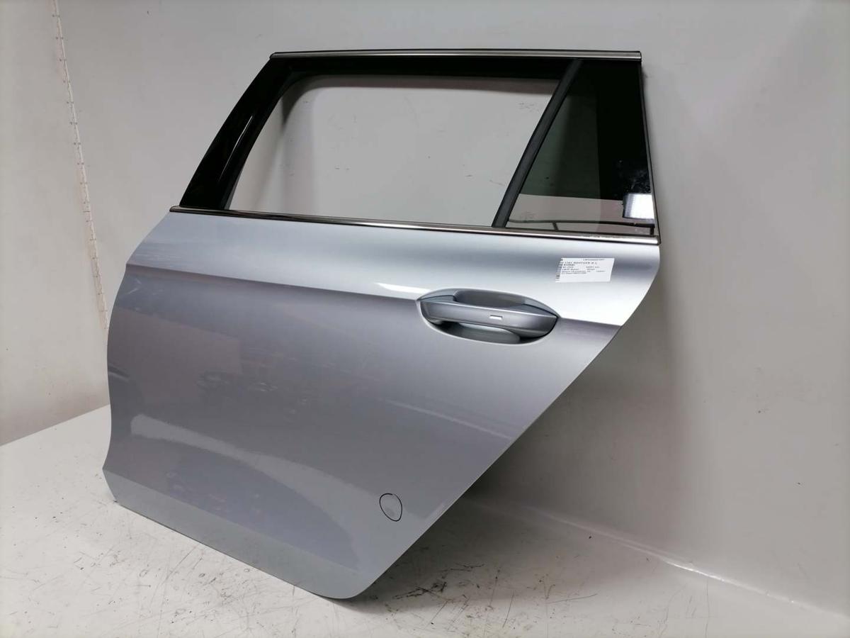 VW Passat B9 original Tür hinten links Kombi Variant LM7P Oyster Silver Rohbau Bj.2024